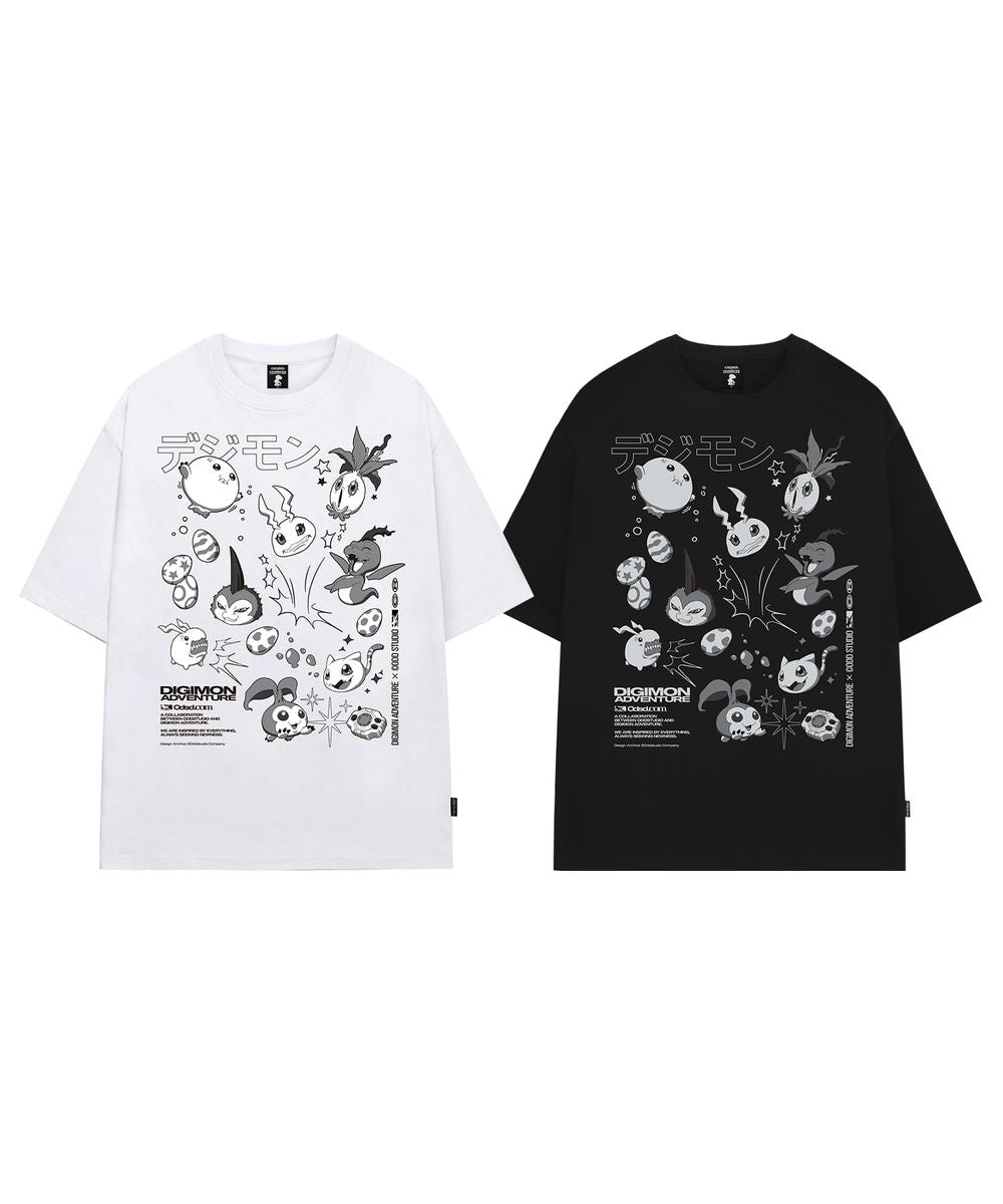 [Digimon Adventure] In-Training Ⅱ Digimon Over Fit T-shirt