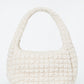 Oversized quilted crossbody bag
