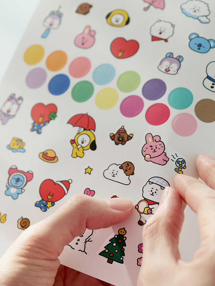 BT21 2026 Desk Calendar