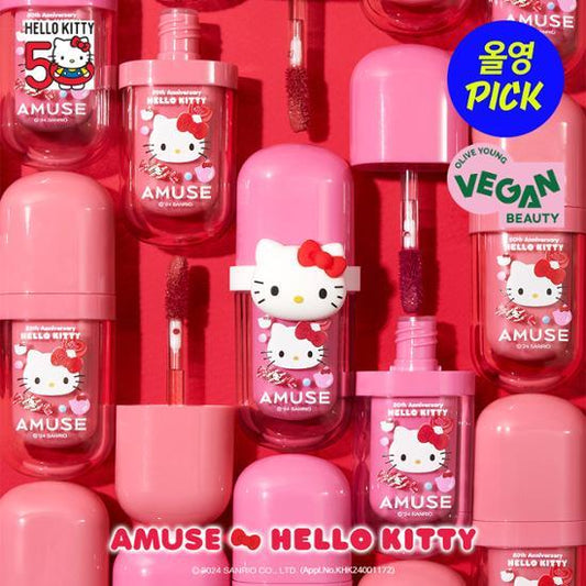 [Hello Kitty Collaboration] Amuse Bebe Tint Planning/Single Item (+Tint Ring Gift)