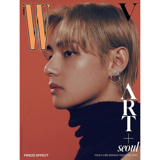 W M Volume 9 Korea 2023.9 Cover: BTS V