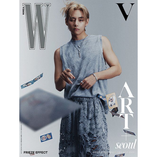 W M Volume 9 Korea 2023.9 Cover: BTS V
