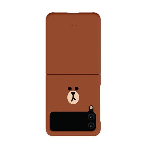 LineFriends Face Galaxy Z Flip 3 Slim Case