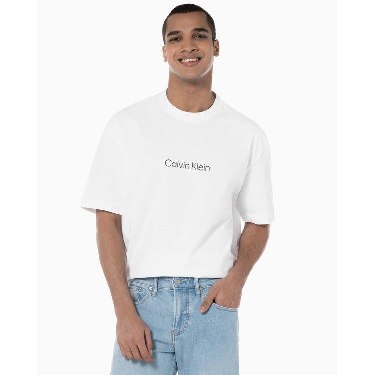 Calvin Klein Men's Relax Fit Heavy Crew Neck Short Sleeve T-Shirt Jungkook Pick! - Kgift.shop