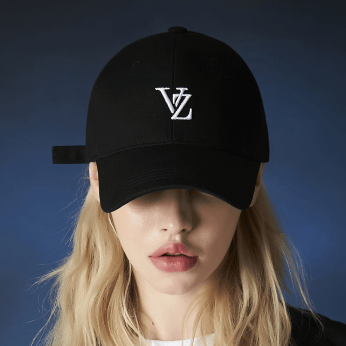 VARZAR 3D Monogram Pigment Over Fit Ball Cap - Black