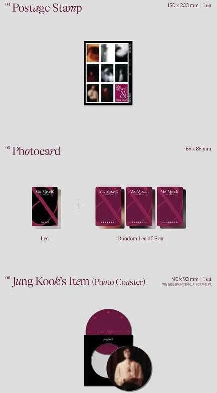 [3nd Pre Order] Special 8 Photo-Folio Me, Myself, and Jung Kook 'Time Difference' Big Hit