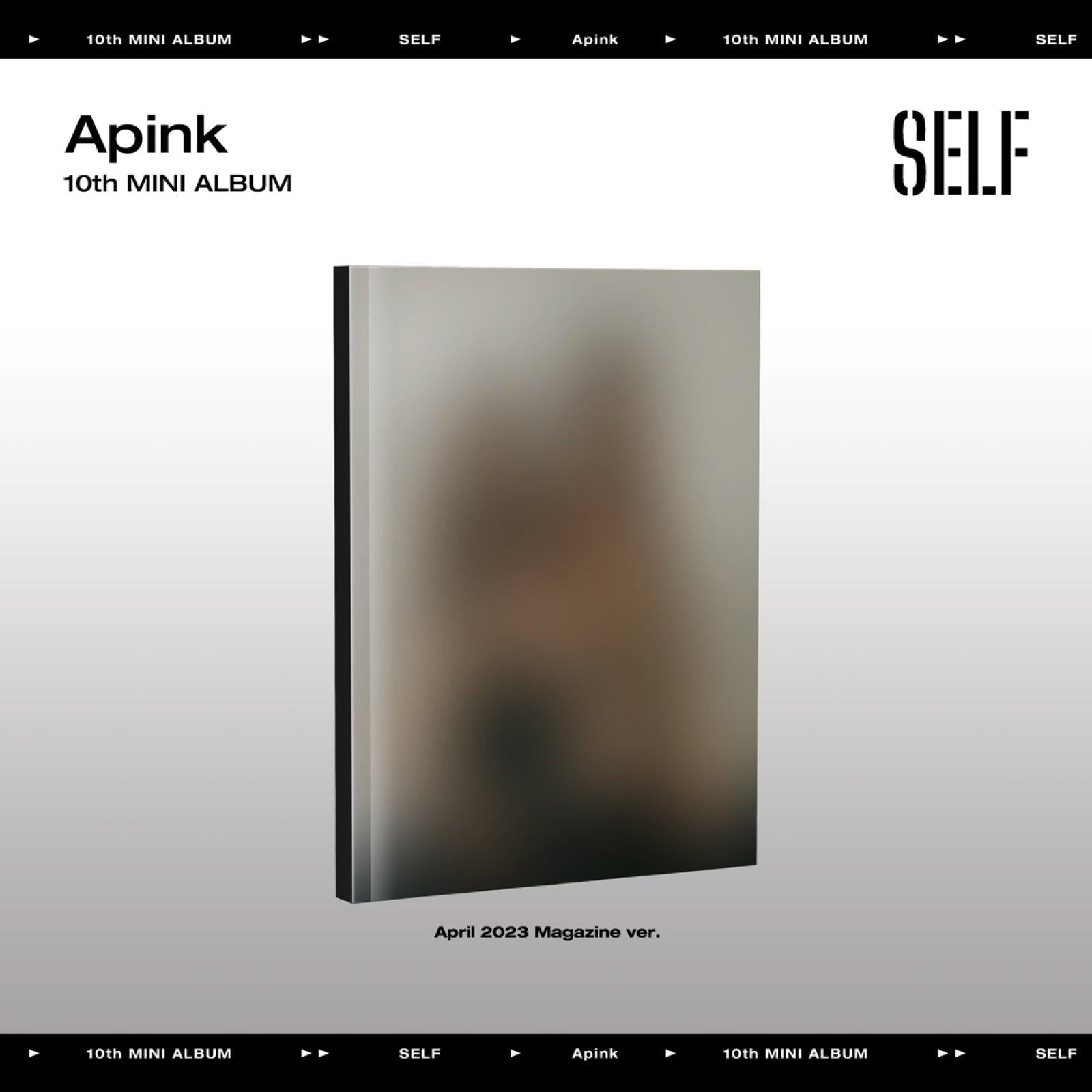 [PRE-ORDER] APINK - SELF / 10th Mini Album (April 2023 Magazine Ver.) - Kgift.shop