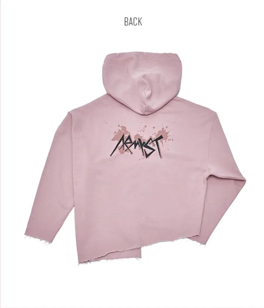 Artist-made Collection Jung Kook ARMYST Zip-Up Hoody  [Pink] Big Hit
