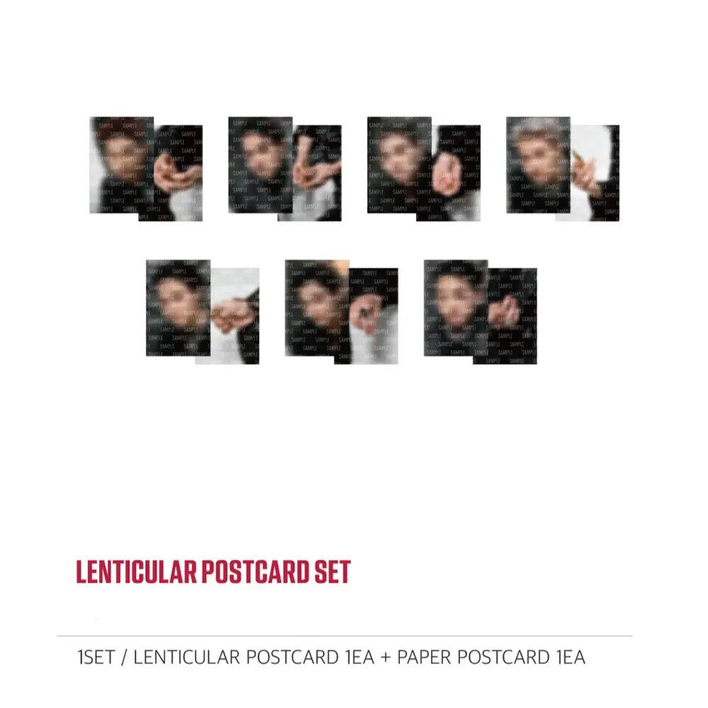 BTS Exhibition Proof Merch- Lenticular Postcard Set Big Hit