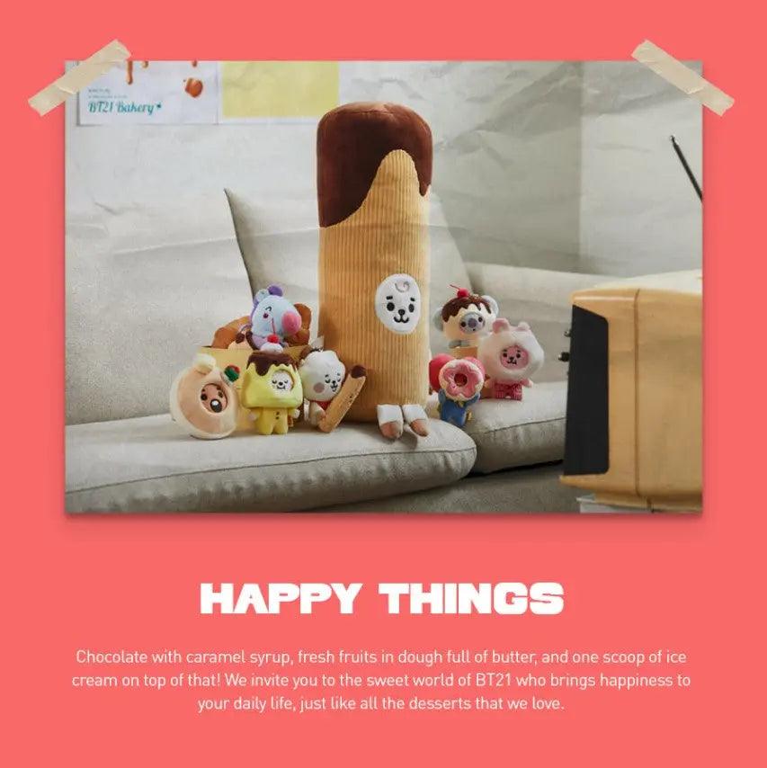 Baby Bt21 Sweet Things Keychains Bag Charm Doll Line Friends