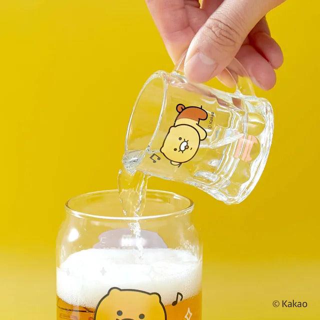 Kakao Friends Chunsik's mini hop handle soju cup + mini dish set - Kgift.shop