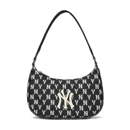 MLB Monogram Jacquard Hobo Bag | Kgifts.shop MLB Monogram Jacquard Hobo Bag | Kgifts.shop