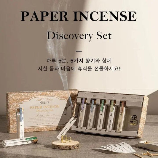 Optatum Paper Incense Discovery Set (5 scents) Optatum