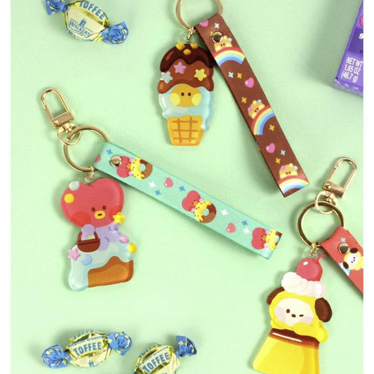 Monopoly x BT21 - Acrylic Strap Keyring - Sweetie - Kgift.shop