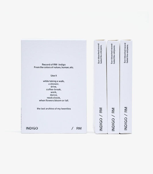 RM Album Indigo Postcard edition (Weverse Album Ver.) Big Hit