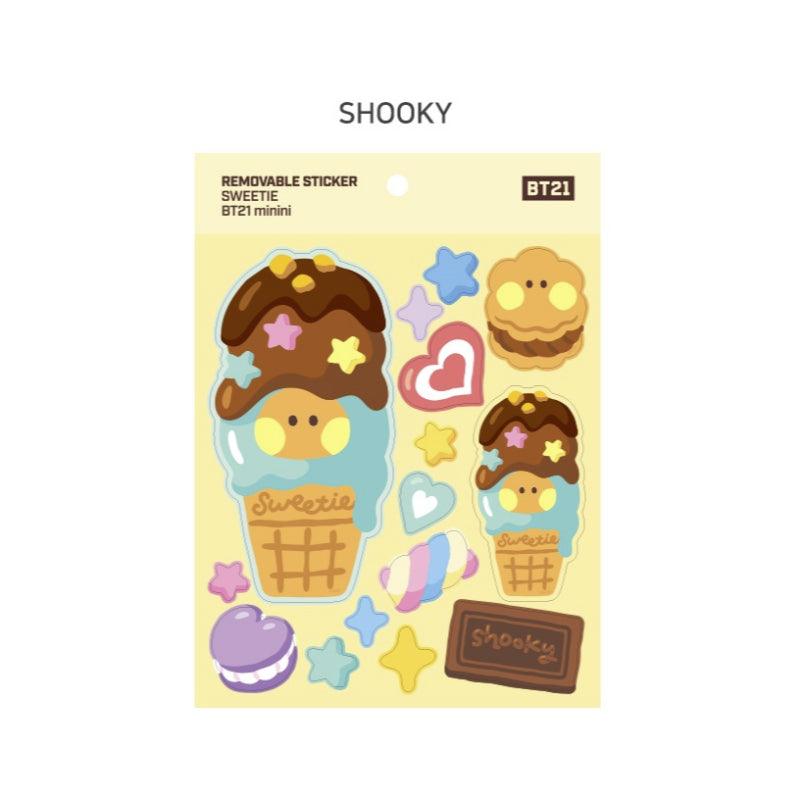 Monopoly x BT21 - Removable Sticker - Sweetie - Kgift.shop