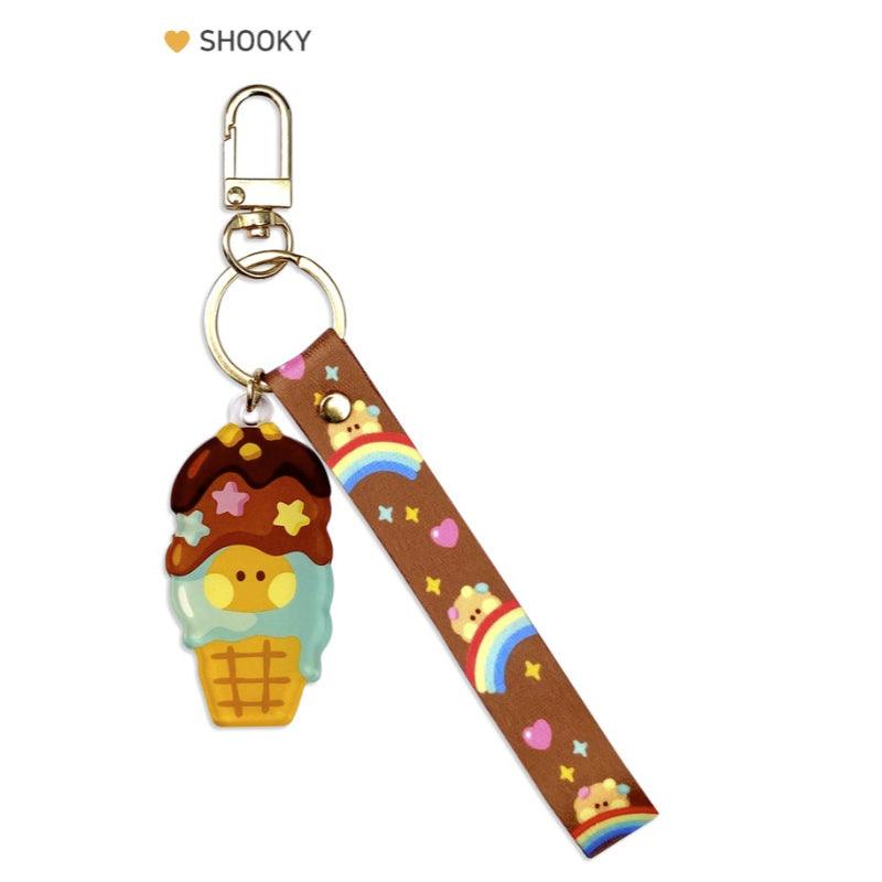 Monopoly x BT21 - Acrylic Strap Keyring - Sweetie - Kgift.shop