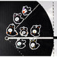 Monopoly x BT21 - Acrylic Simple Keyring - Black Rabbit - Kgift.shop