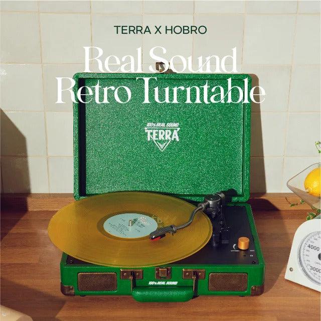 Terra x Hobro LP Real Sound Retro Turntable - Kgift.shop