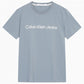 Calvin Klein Jeans Men's Black Regular Fit Logo Stretch Short Sleeve T-Shirt Jungkook Pick!