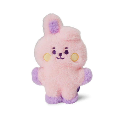 Line Friends BT21 Baby Flat Fur Purple Heart Edition Standing Doll - Kgift.shop