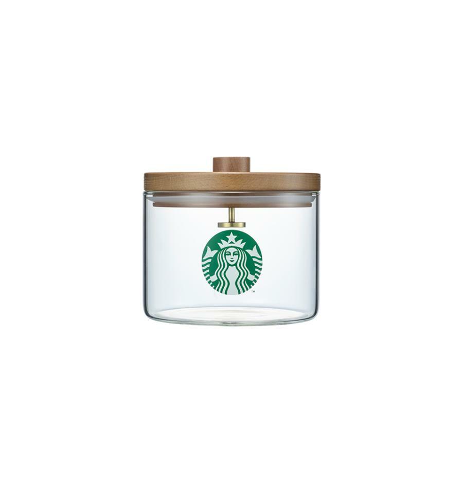 Starbucks Korea Siren glass container