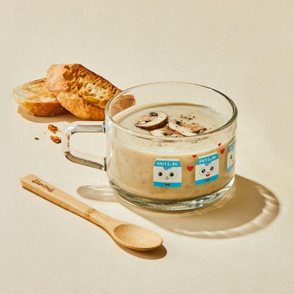 Glasslock x Bread Barbershop - Cereal Mug & Wooden Spoon Set - Kgift.shop