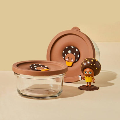 Glasslock x Bread Barbershop - Rice Container Set - Kgift.shop