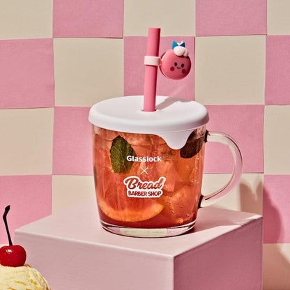 Glasslock x Bread Barbershop - Straw Cap Mug - Kgift.shop