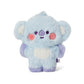 Line Friends BT21 Baby Flat Fur Purple Heart Edition Standing Doll - Kgift.shop