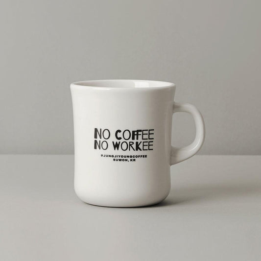 Jungjiyoung Mug No Coffee No Workee - Kgift.shop
