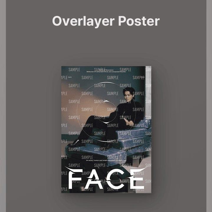 Jimin 'FACE' Official Merch- Overlayer Poster PO2 - Kgift.shop