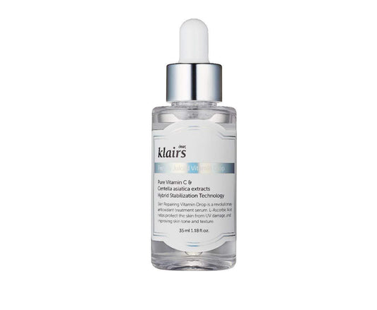 KLAIRS Freshly Juiced Vitamin Drop, 5% Hypoallergenic pure vitamin C serum, 35ml, 1.18oz | a potent skin rejuvenator