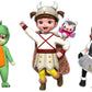 Kongsuni Dress up Sticker Pretend Play Set Coordination Costume