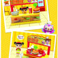 KONGSUNI 餐厅汉堡店商店迷你儿童假装玩具