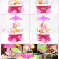 KONGSUNI Series Sweet Ice Cream Food Cart Shop Play Set Toy Flashing Light Play Korean Kid's Song (Single Product)