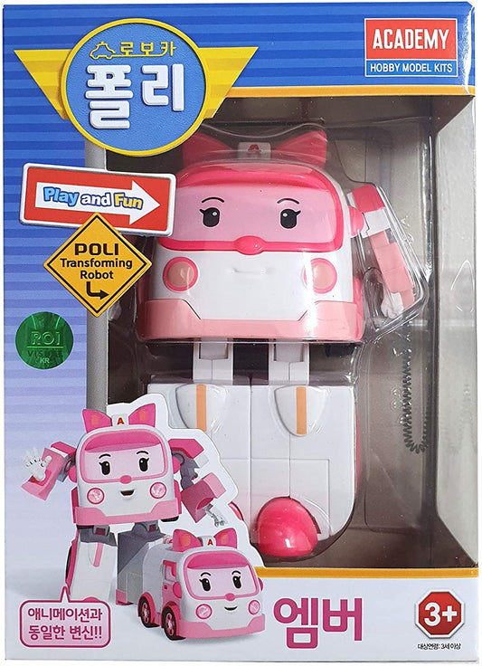 Robocar Poli，琥珀色，变形玩具