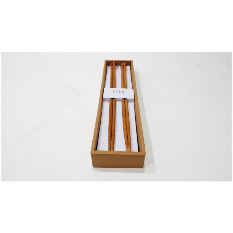 NEOFLAM FIKA Multi-Purpose Wooden Chopsticks (4PCS) - Kgift.shop