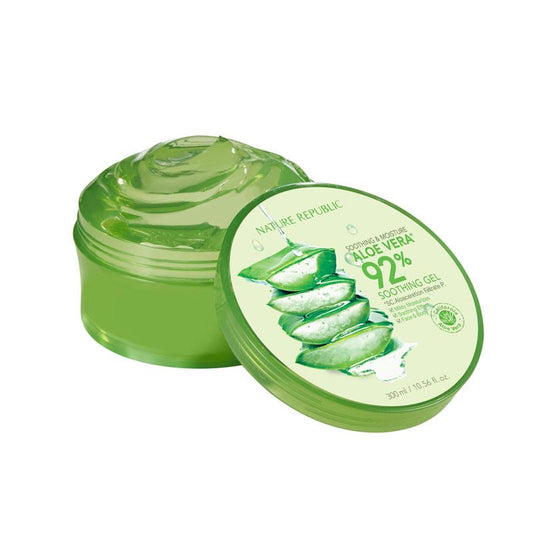 [NATURE REPUBLIC] Soothing & Moisture Aloe Vera 92% Soothing Gel 300ml - Kgift.shop