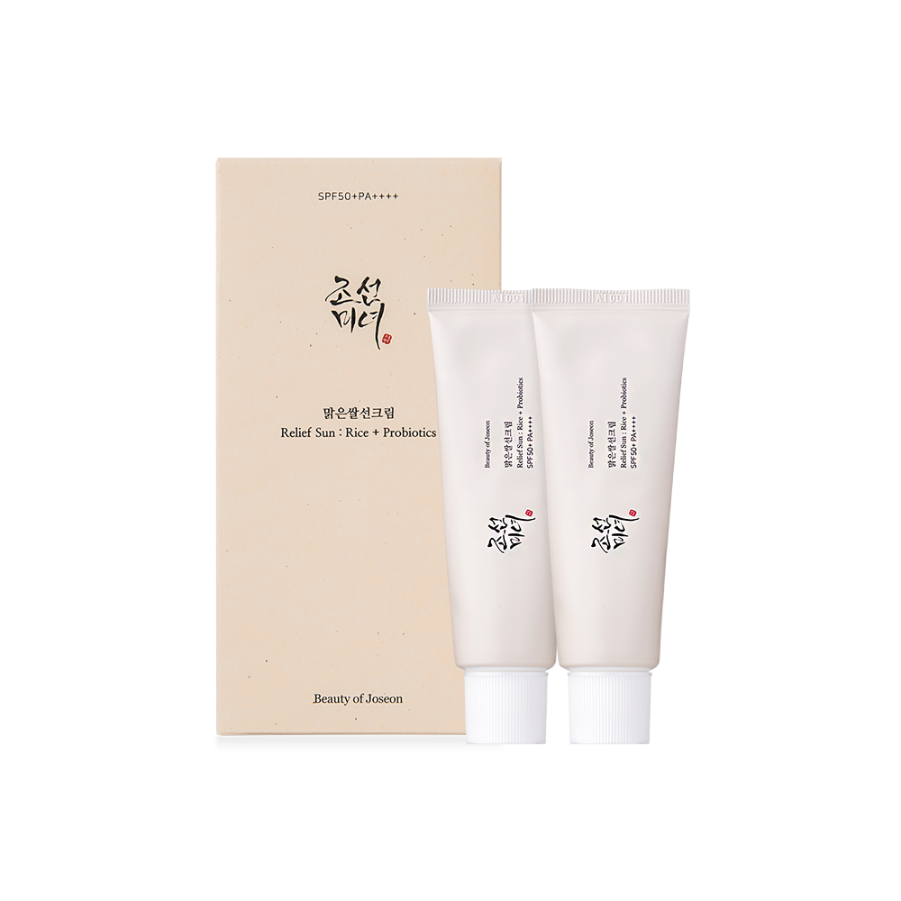 [Beauty of Joseon] Relief Sun: Rice + Probiotics (SPF50+ PA++++) Double Pack 50ml X 2ea - Kgift.shop