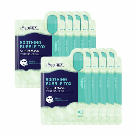 MEDIHEAL Soothing Bubble Tox Serum Mask Sheet 10P - Kgift.shop