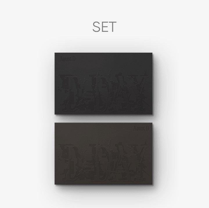 Agust D SUGA BTS Album [D-DAY] VERSION 02 CD+P.Book+P.Card+Lyric+